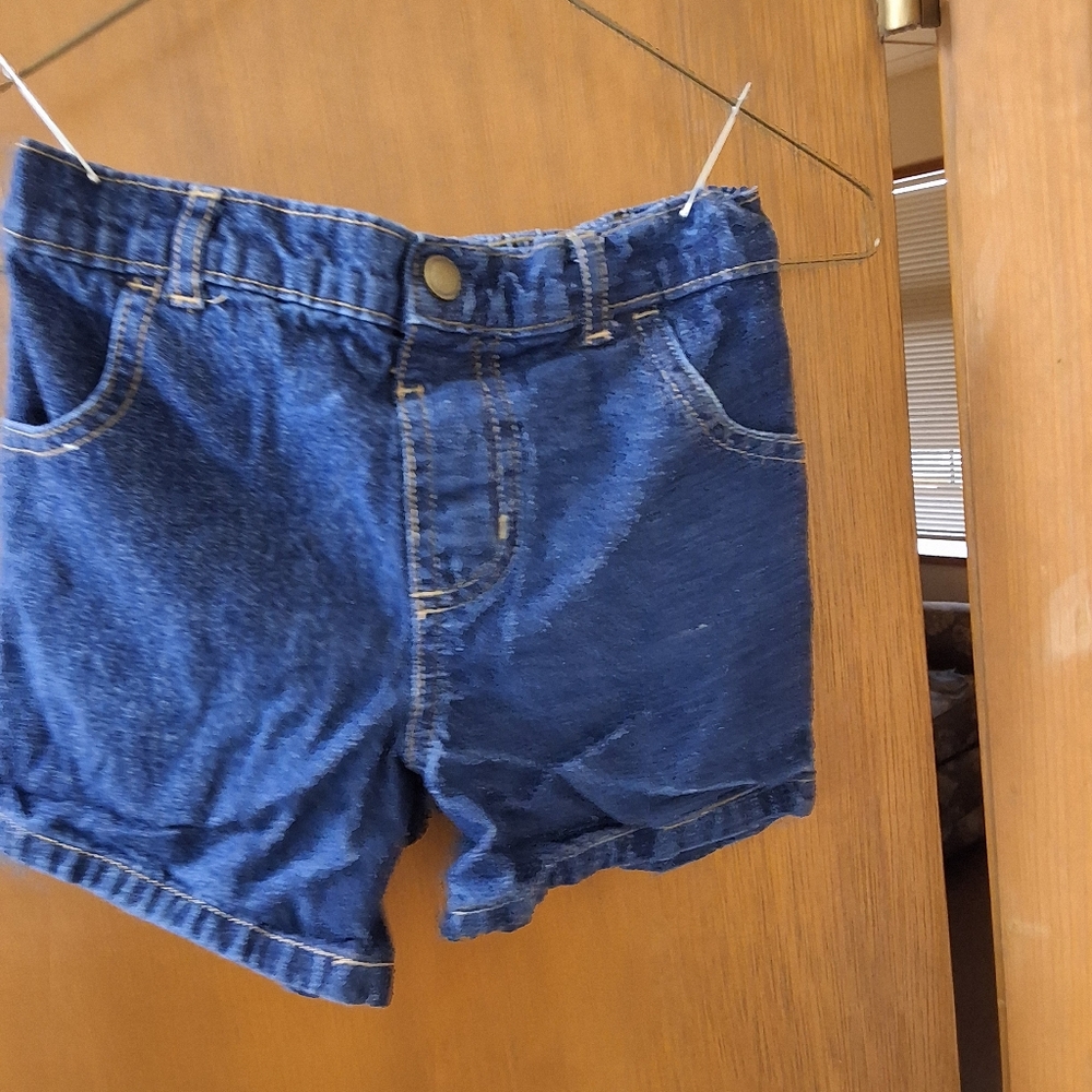 Blue Denim Shorts